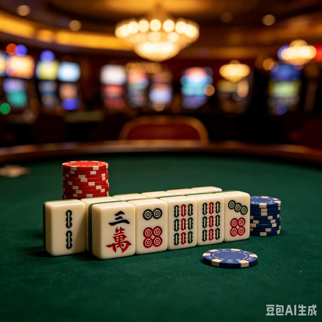 modern oriental mahjong set